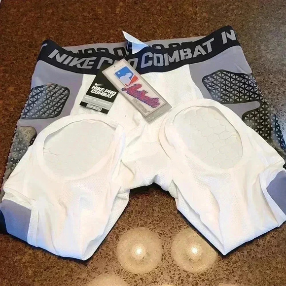 NWT Nike Pro Combat MLB authentic collection 3/4 pants. #503837 Size S,L or XL - Picture 4 of 6